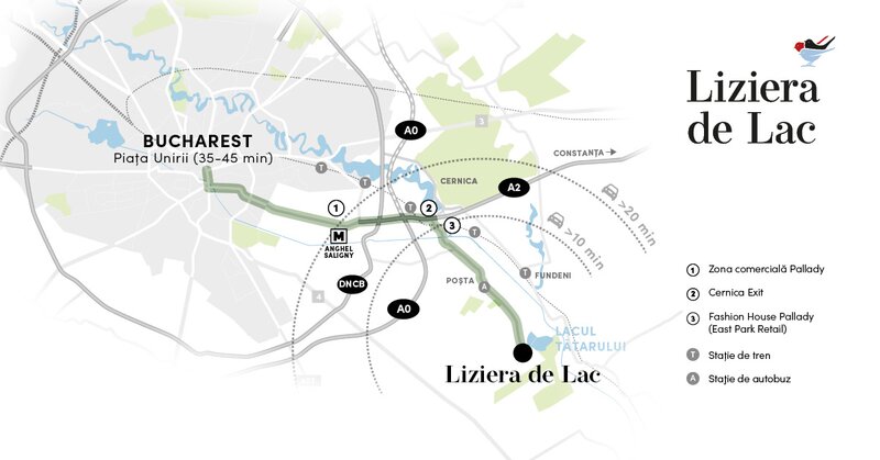 Ilfov Case langa lac, natura & sport Metrou 20 min Acces facil Bucuresti C1