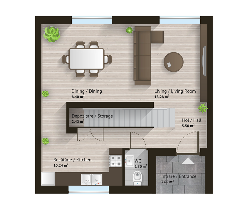 Ilfov Case langa lac, natura & sport Metrou 20 min Acces facil Bucuresti C1